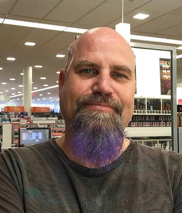 Light Purple Beard for Men