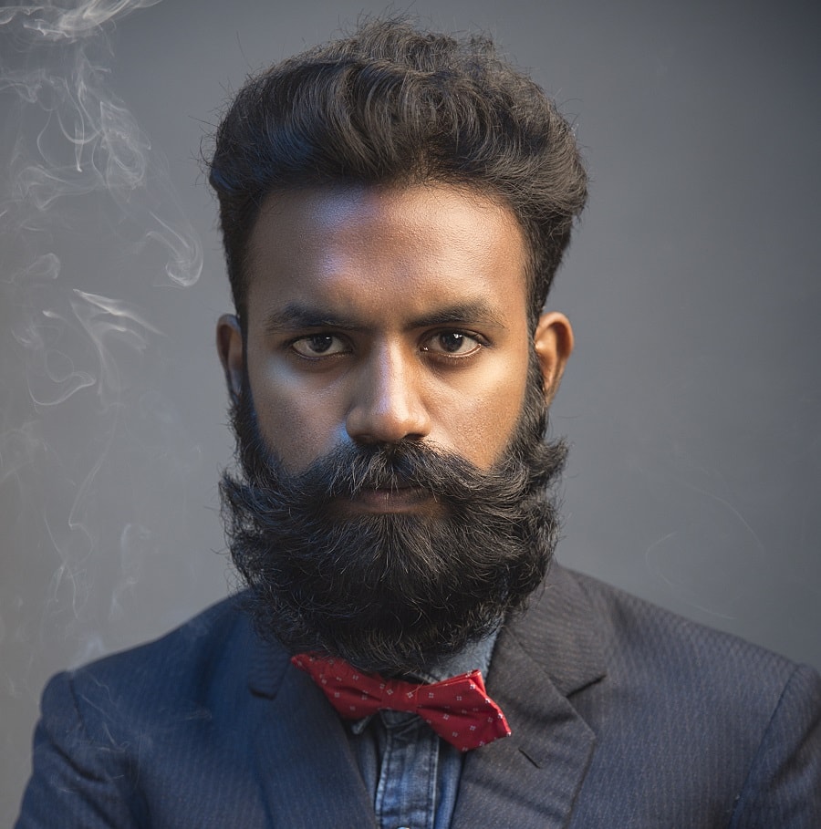 beard style for indian men with oval faces