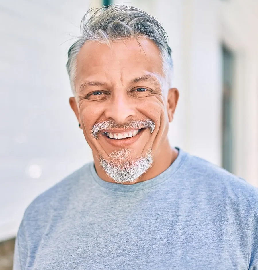 grey beard for men over 50