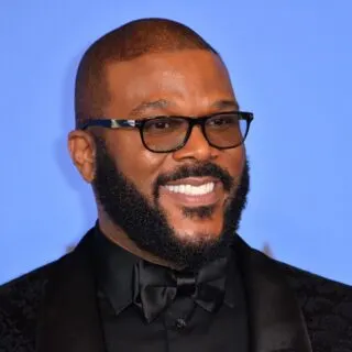 bearded celeb Tyler Perry with glasses