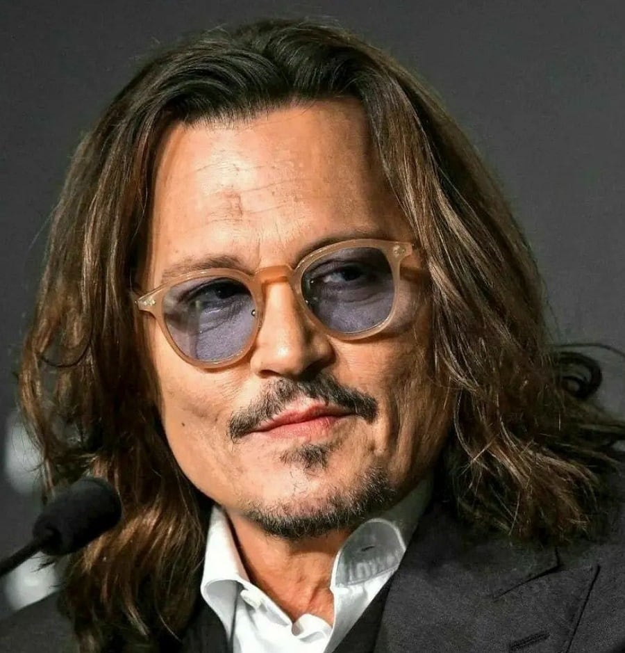 bearded celebrity over 50-Johnny Depp