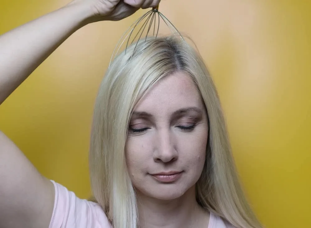 benefits of scalp massager - Reduce Stress