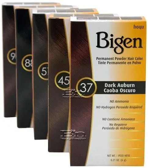 side effects of bigen hair dye