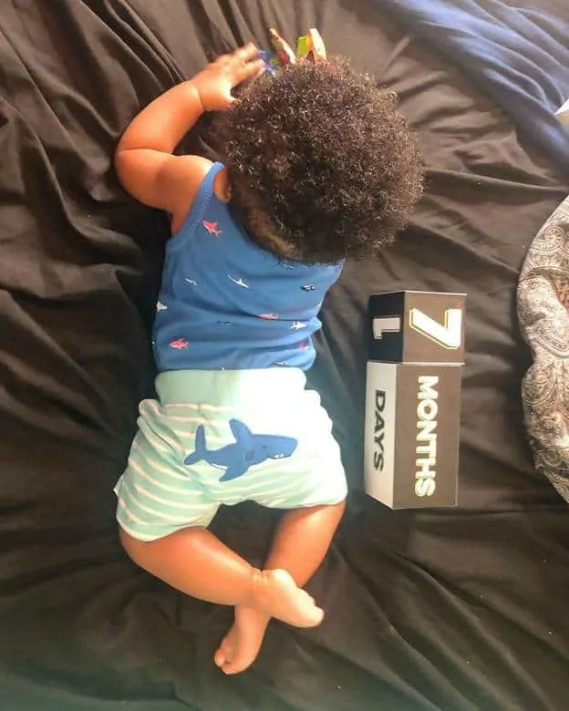 black baby boy first curly haircut styles