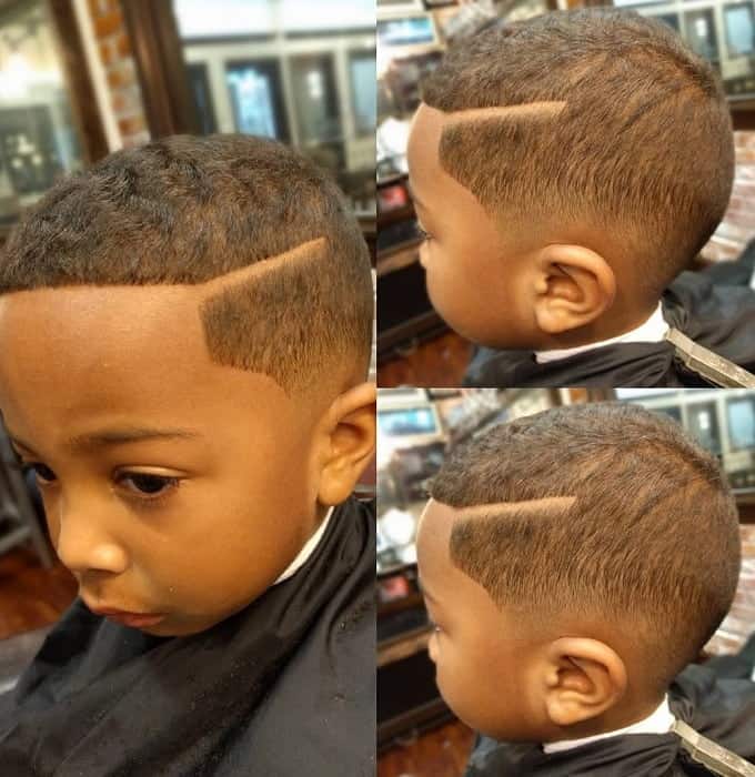 black baby boy haircut