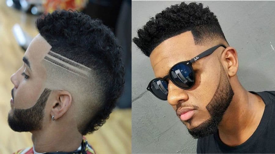 The Most Popular Fade Haircuts For Black Boys Hairstylecamp Combine a short afro and a sharp cut with clean, faded sides (or geometric patterns) for a contrast in textures. popular fade haircuts for black boys