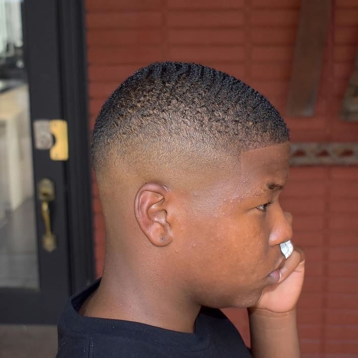 fade haircut for black boys