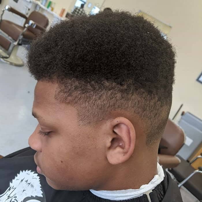 taper haircut for black boys
