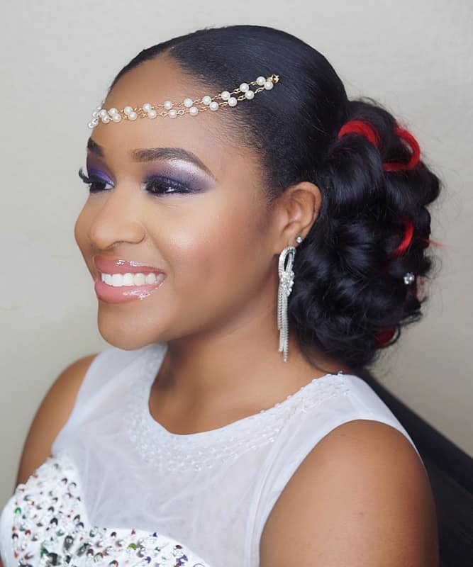 Wedding Hairstyles Black Bride 9468