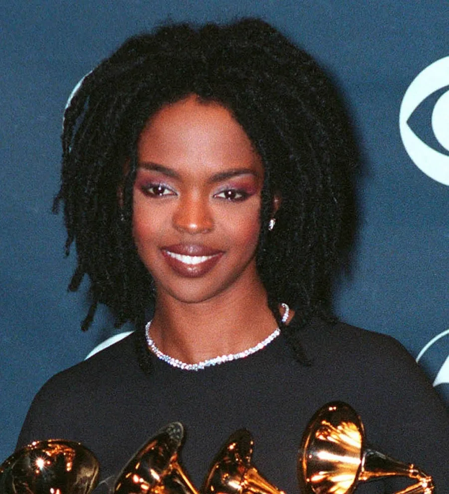 black celebrity rapper with dreads-Lauryn Hill