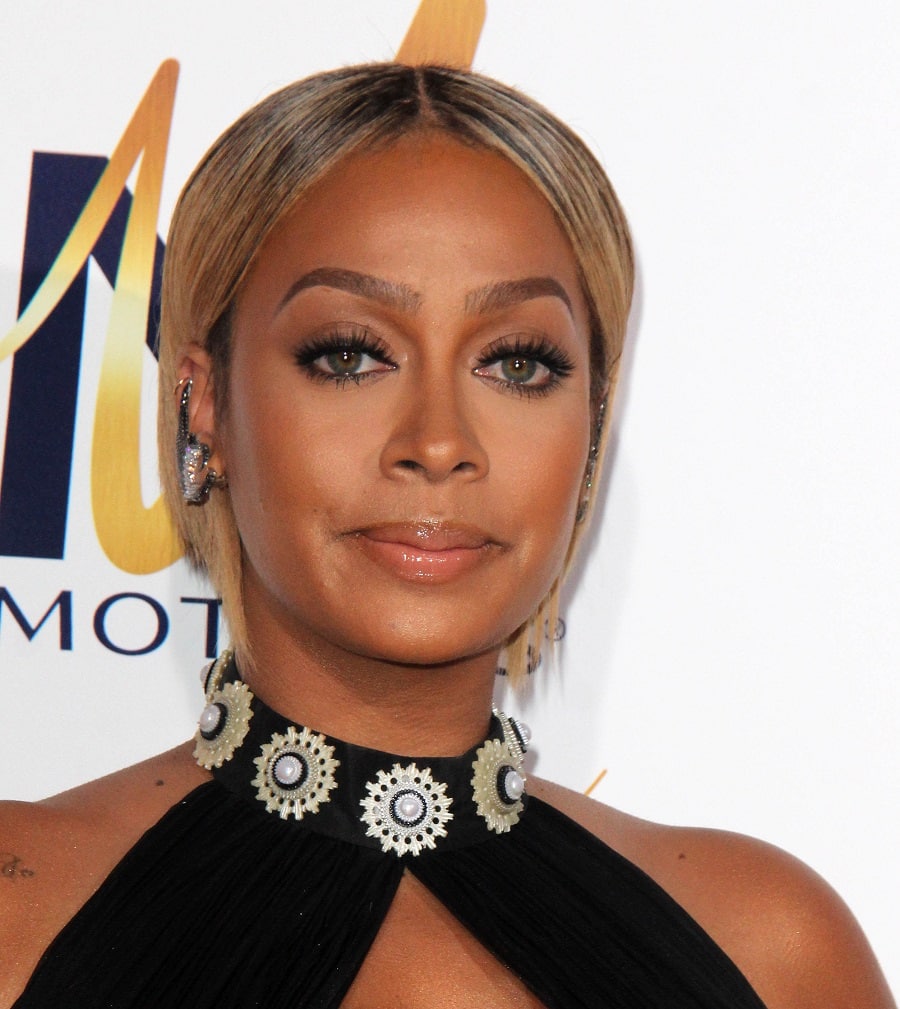 black celebrity with blonde hair-Lala Anthony