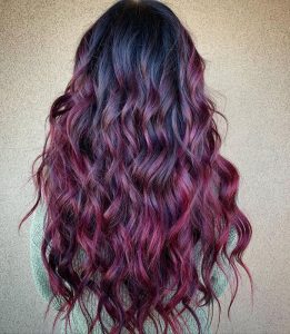23 Flattering Black Cherry Hair Color Trends For 2024 – Hairstyle Camp