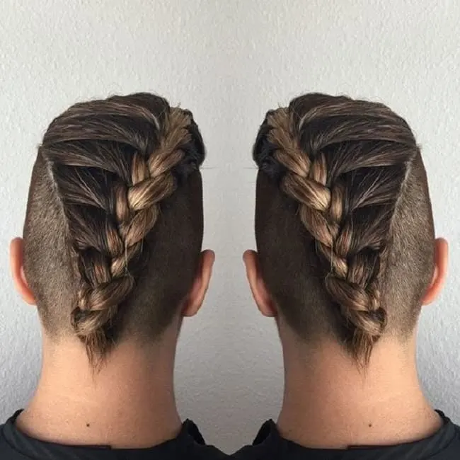 braided mohawk for black guys