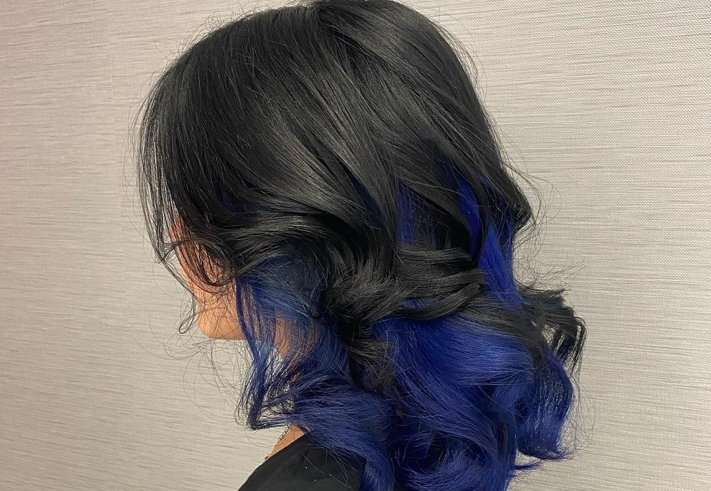 How To Get Navy Blue Hair At Home? - The DIY Secrets - Layla Hair - Shine  your beauty! | Navy blue hair, Navy blue hair dye, Blackish blue hair