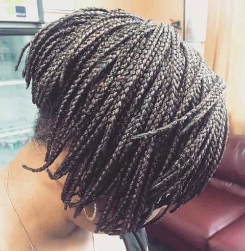 Layered Braided Bob