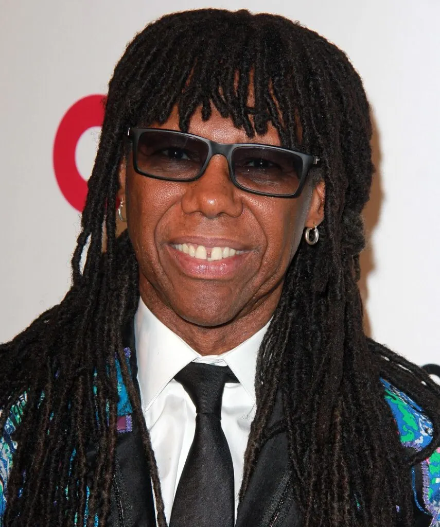 black male celebrity with dreads-Nile Rodgers