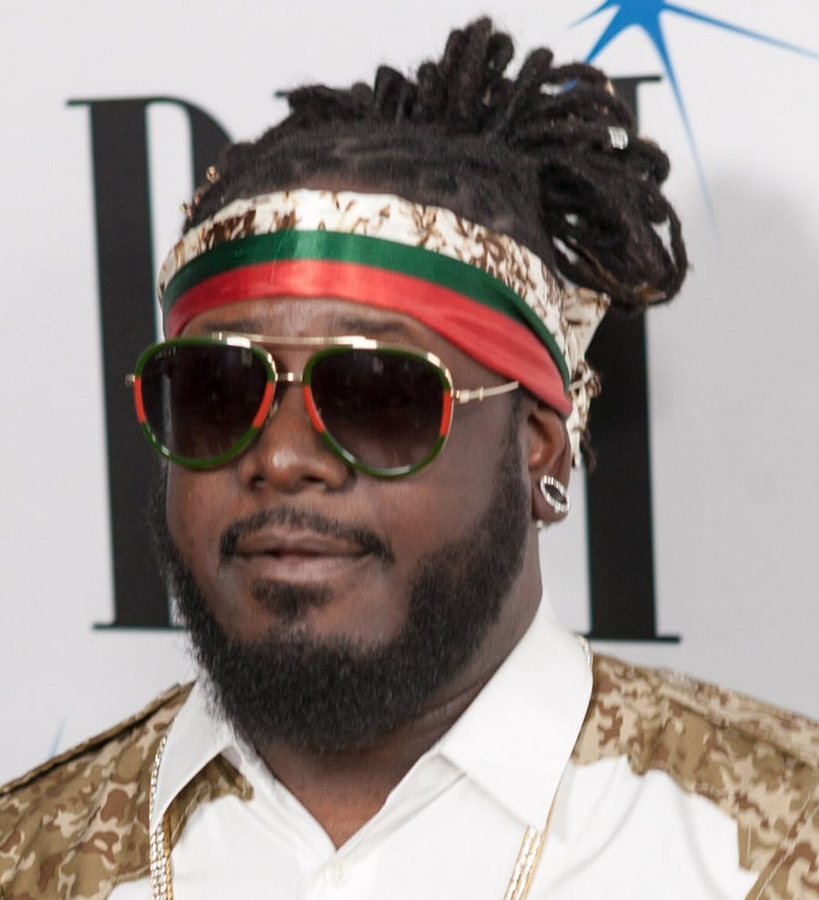 black male celebrity with dreads-T-Pain