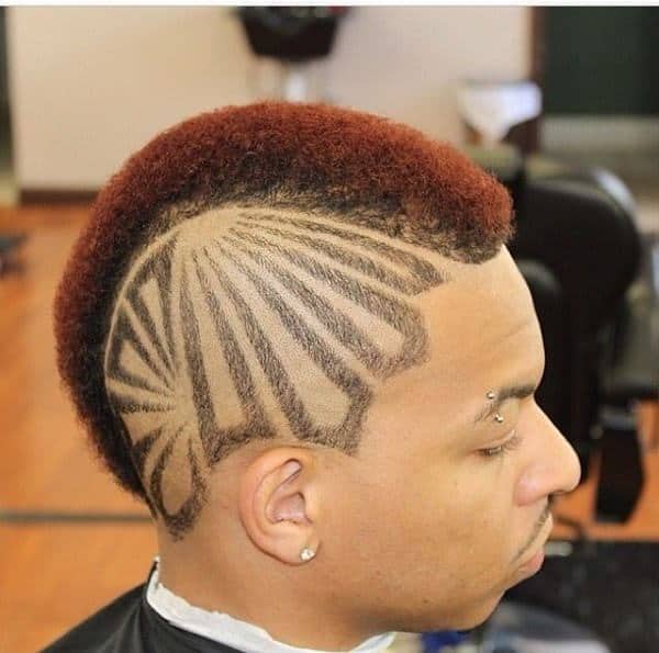 haircut styles for black men mohawk