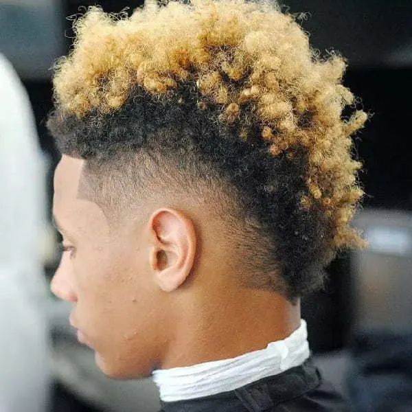 mohawk with highlights for black men