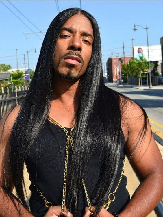 Black Men with Straight Hair: 25 Handsome Looks for 2023