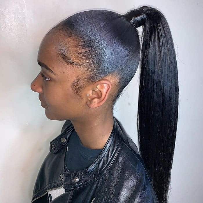 30 Classy Black Ponytail Hairstyles