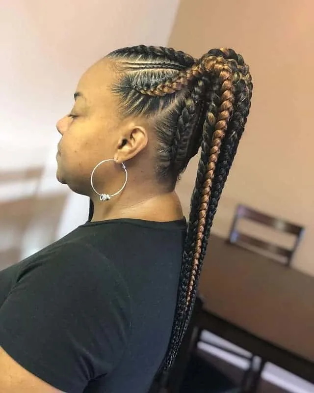 ponytail hairstyles for black women