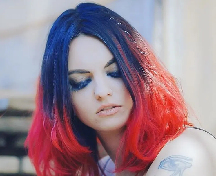 30 Flattering Red Ombre on Black Hair Ideas (2023 Trends)
