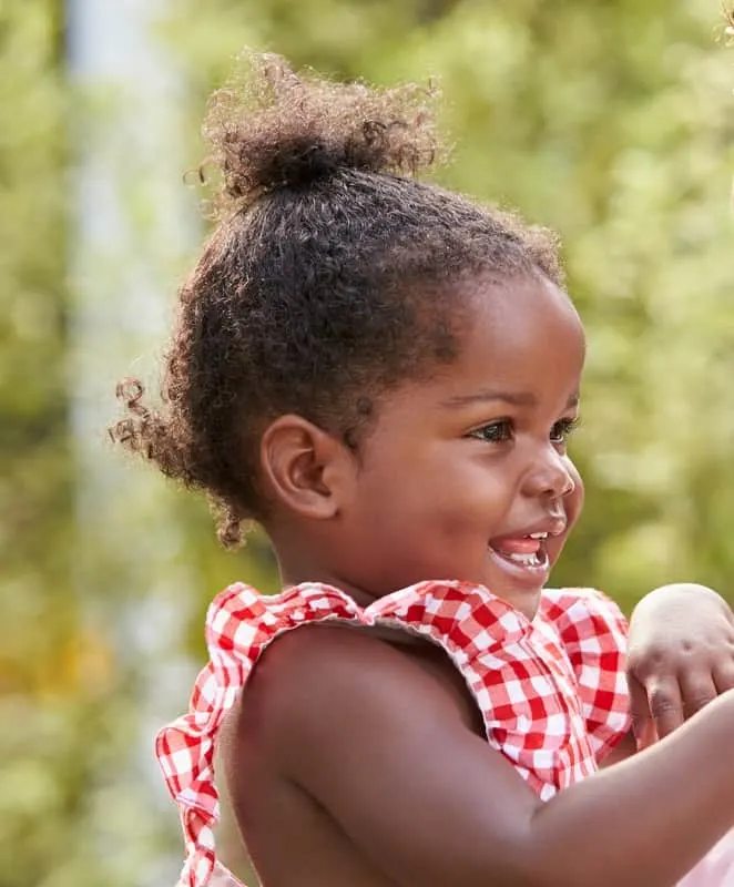 African baby girl hairstyle