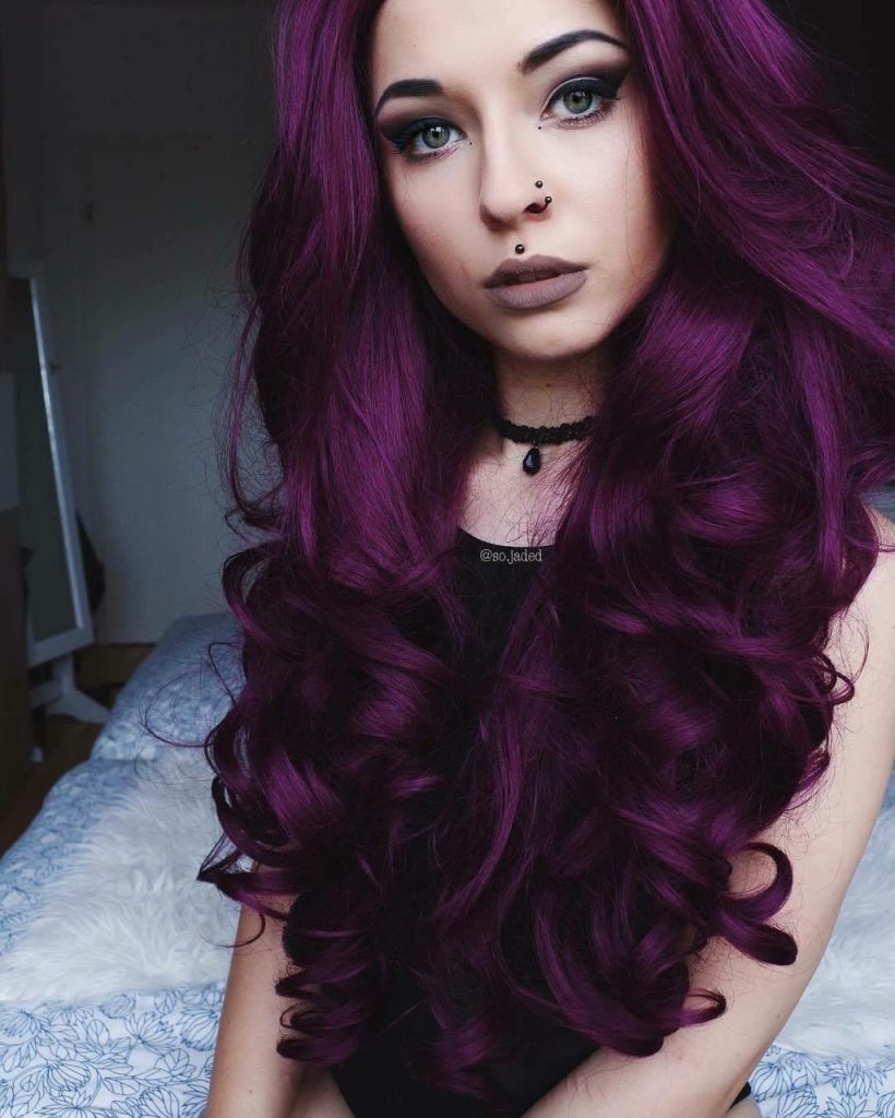 15 Hottest Violet Black Hair Color Ideas For 2021 7165