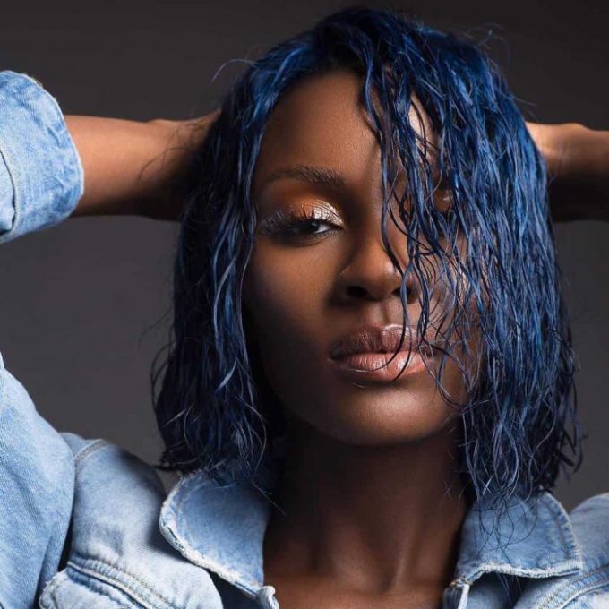 Dark blue hair color ideas for black girls