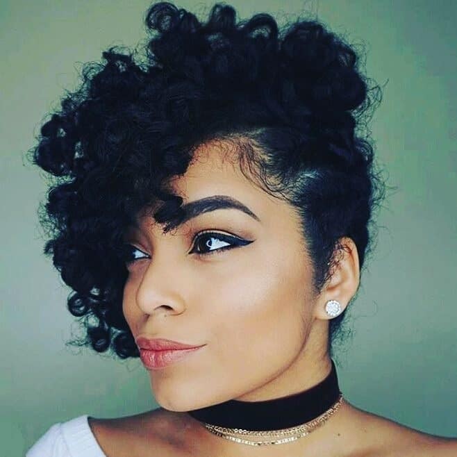 101 Majestic Short Natural Hairstyles For Black Women 2020