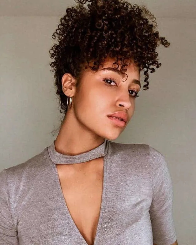 natural jheri curls for black women