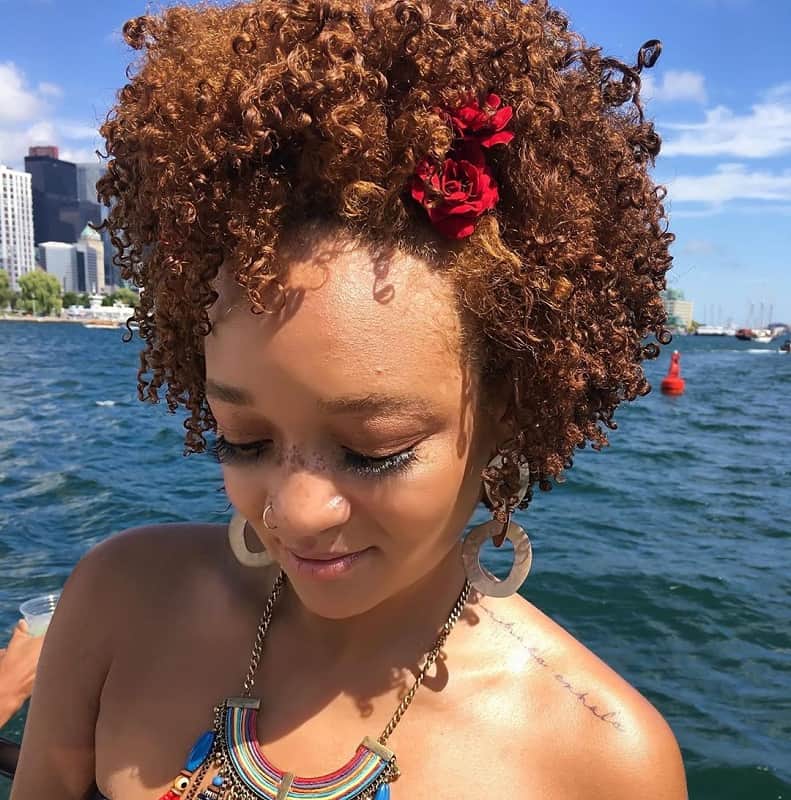25 Marvelous Photos of Black Women With Red Hair – HairstyleCamp