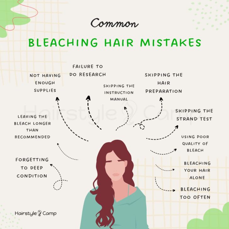 These 10 Bleaching Mistakes Might Ruin Your Hair – HairstyleCamp