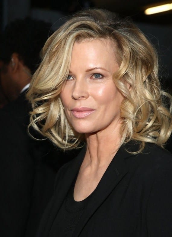 Kim Basinger's Blonde Wavy Hair