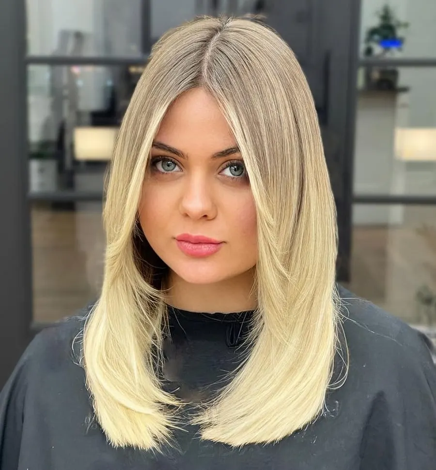 blonde balayage ombre