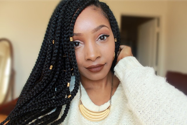 27 Epic Blonde Red Burgundy Box Braids To Try Hairstylecamp