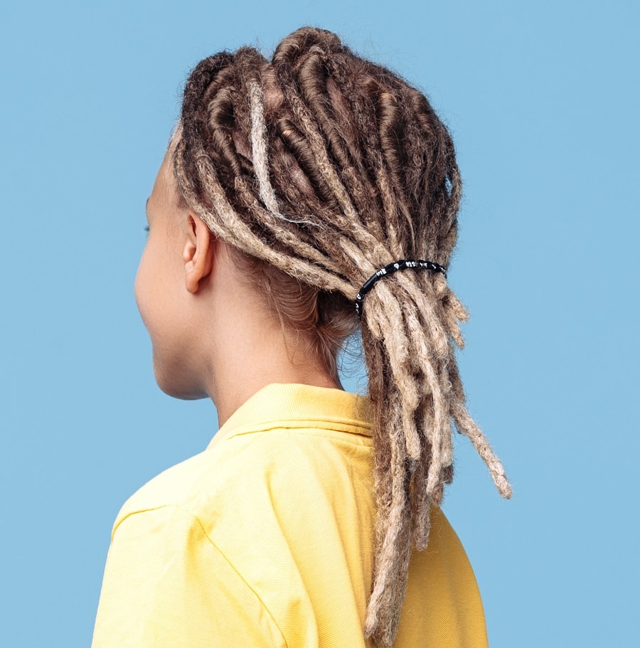 blonde dreads for boys