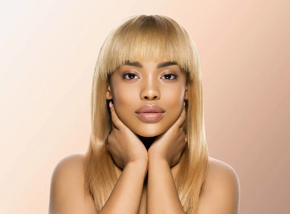 Blonde Hair on Dark Skin – 15 Options To Try