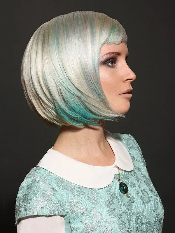 Blonde Hair with Blue Highlights: 7 Stunning Examples
