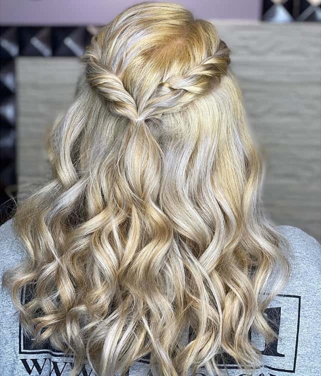 silver highlights on blonde hair