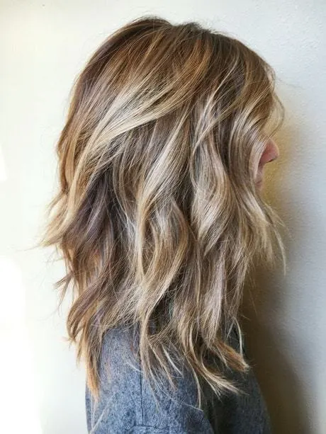 Cute Layered Hair Blonde