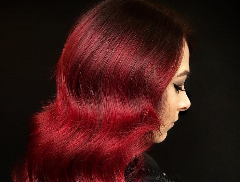 Style Blood Red Hair