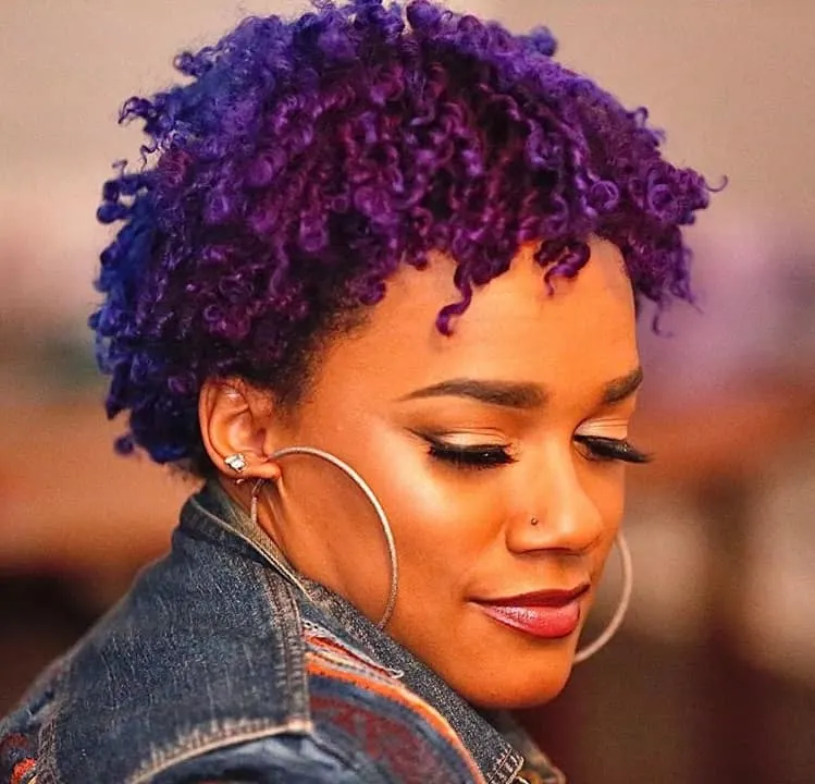 41 Beautiful Blue and Purple Hair Color Ideas – HairstyleCamp