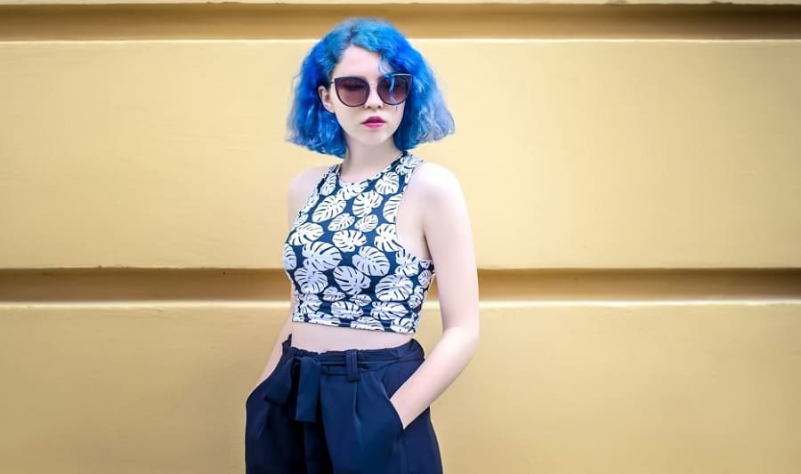 Short Blue Curly Hair: 10 Gorgeous Styles to Try - wide 10