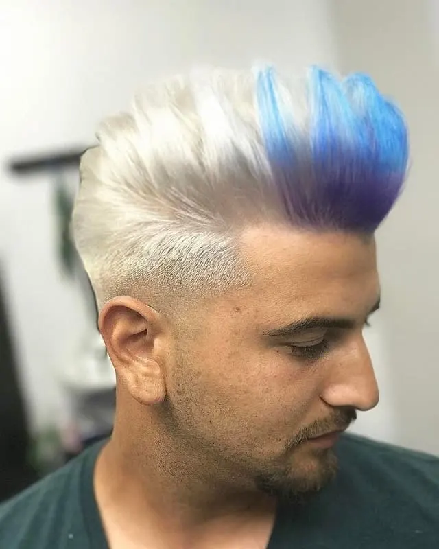 18 Blue Hairstyles For Men (2023 Hottest Trends) – Hairstylecamp