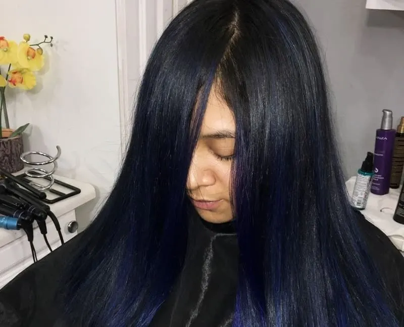 how to maintain blue highlights