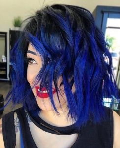 The Hottest Blue Ombre Hairstyles for Short Hair