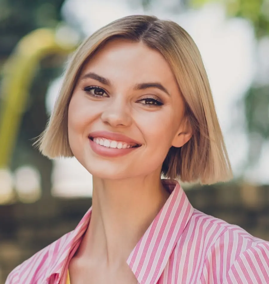 blunt bob for summer