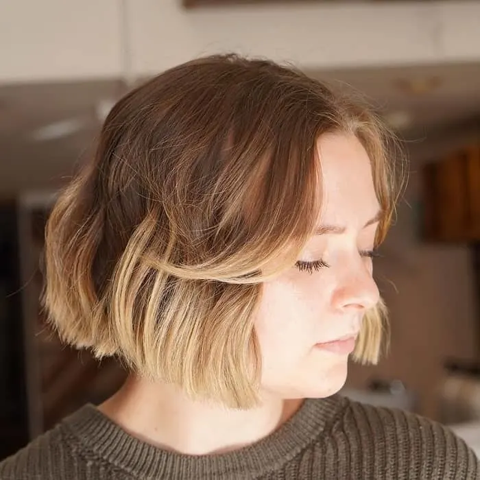 Blunt Bob with Ombre